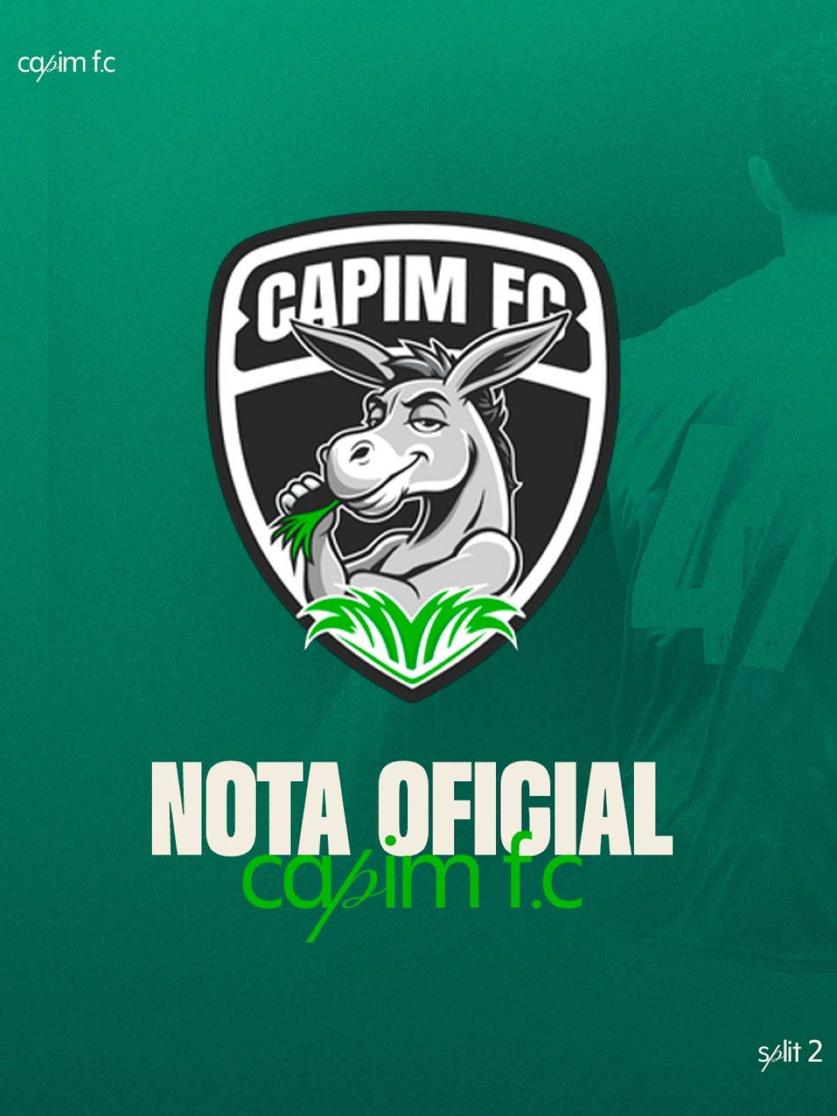Arte oficial do Capim FC
